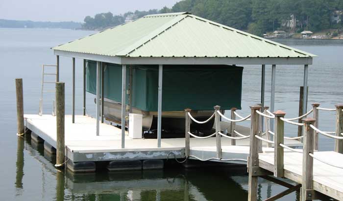 Boat-Dock-and-Lift-with-Touchless-Boat-Cover